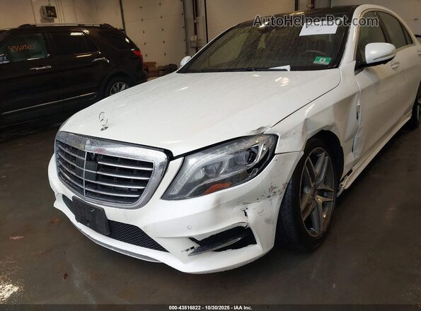 WDDUG8FB6GA243780 2016 MERCEDES-BENZ S-CLASS White Vista frontal