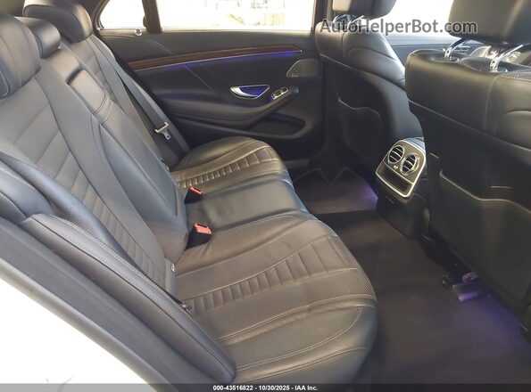 WDDUG8FB6GA243780 2016 MERCEDES-BENZ S-CLASS White Vista de la etiqueta del VIN