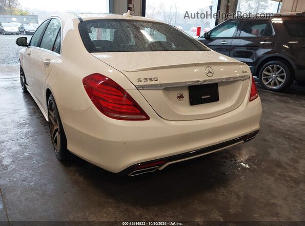 WDDUG8FB6GA243780 2016 MERCEDES-BENZ S-CLASS White Trasero izquierdo
