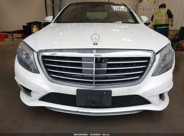 WDDUG8FB6GA243780 2016 MERCEDES-BENZ S-CLASS White Vista del cuadro de instrumentos