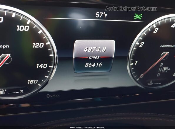 WDDUG8FB6GA243780 2016 MERCEDES-BENZ S-CLASS White Vista de los asientos traseros