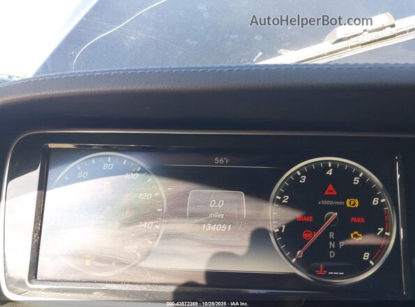 WDDUG8FB8HA295932 2017 MERCEDES-BENZ S-CLASS Black Вид салону спереду