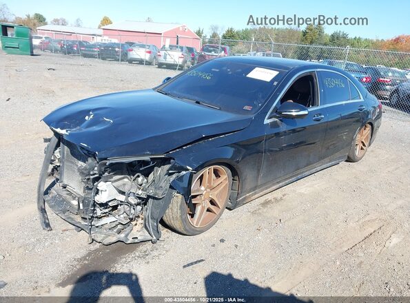 WDDUG8FB8HA419763 2017 MERCEDES-BENZ S-CLASS Black Przód lewy