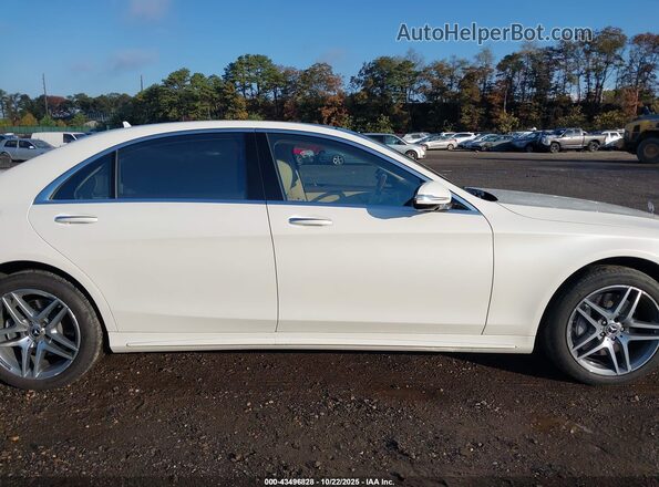 WDDUG8GB7KA475487 2019 MERCEDES-BENZ S-CLASS White 