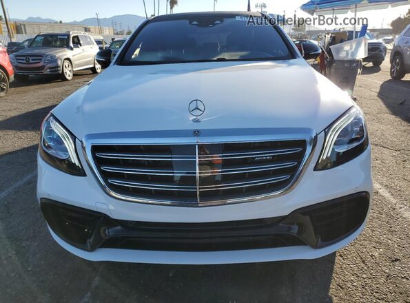 WDDUG8JB2KA489435 2019 MERCEDES-BENZ S White წინა ხედი