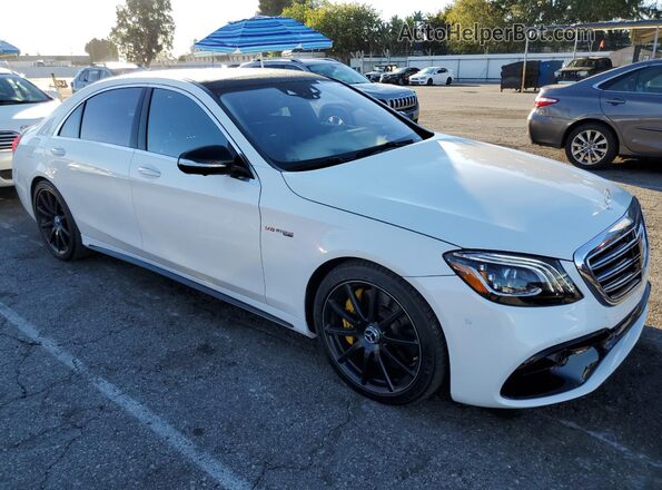 WDDUG8JB2KA489435 2019 MERCEDES-BENZ S White წინა მარჯვენა