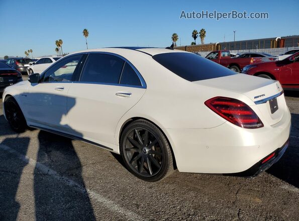 WDDUG8JB2KA489435 2019 MERCEDES-BENZ S White უკანა მარცხენა