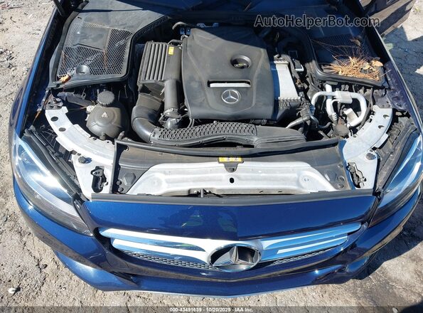 WDDWF4JB4JR398803 2018 MERCEDES-BENZ C-CLASS Dark Blue 