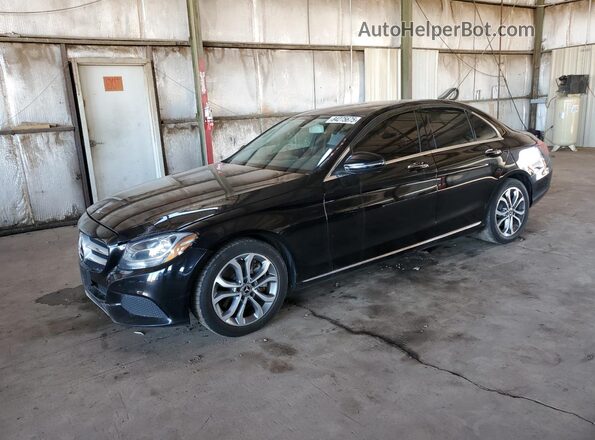 WDDWF4JB7JR395975 2018 MERCEDES-BENZ C-CLASS Black 