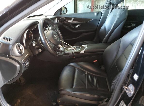WDDWF4JB7JR395975 2018 MERCEDES-BENZ C-CLASS Black 