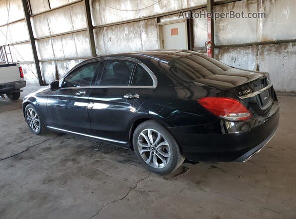 WDDWF4JB7JR395975 2018 MERCEDES-BENZ C-CLASS Black 