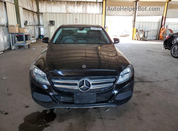 WDDWF4JB7JR395975 2018 MERCEDES-BENZ C-CLASS Black 