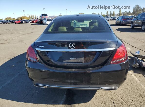 WDDWF8DB0LR530848 2020 MERCEDES-BENZ C Black Հետևի տեսք