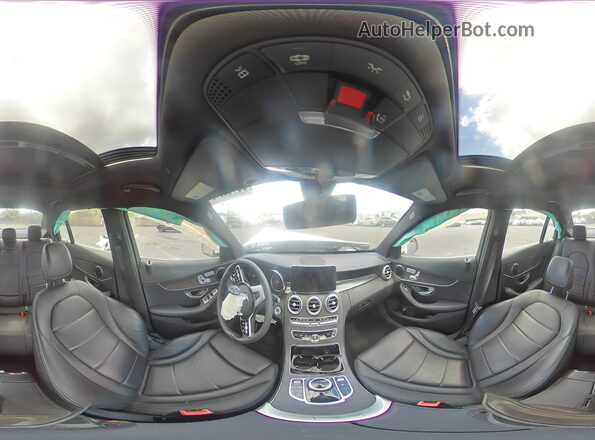 WDDWF8DB1LR534648 2020 MERCEDES-BENZ C White სალონის 360-გრადუსიანი ხედი