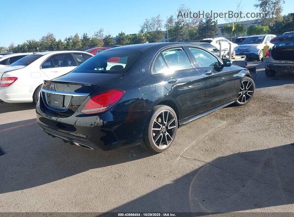 WDDWF8DB2LR530110 2020 MERCEDES-BENZ C-CLASS Black Задня права чверть