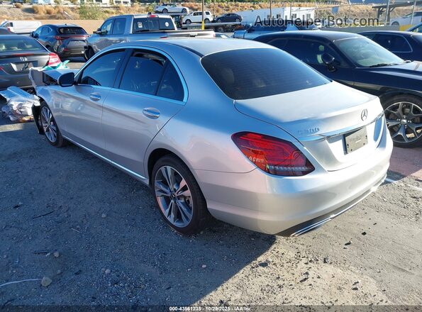 WDDWF8DB2LR537980 2020 MERCEDES-BENZ C-CLASS Silver უკანა მარცხენა