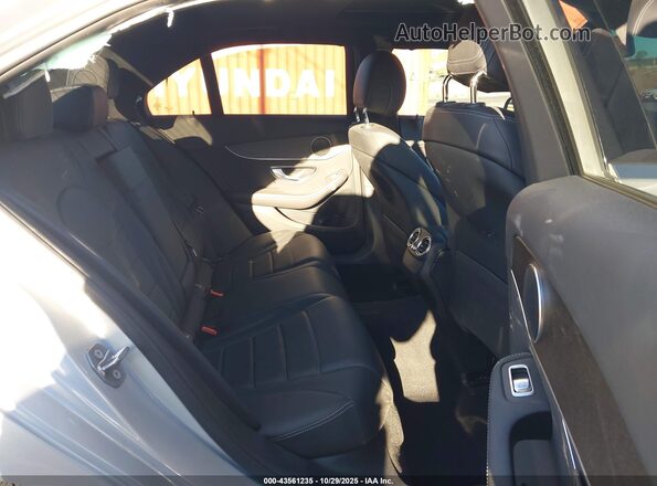 WDDWF8DB2LR537980 2020 MERCEDES-BENZ C-CLASS Silver VIN კოდის სტიკერის ხედი