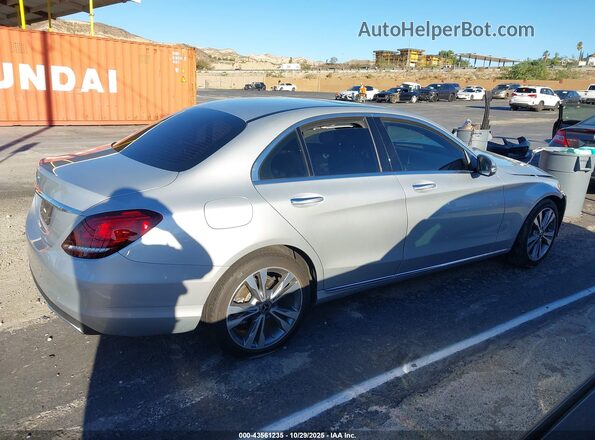 WDDWF8DB2LR537980 2020 MERCEDES-BENZ C-CLASS Silver ხელსაწყოთა პანელის ხედი