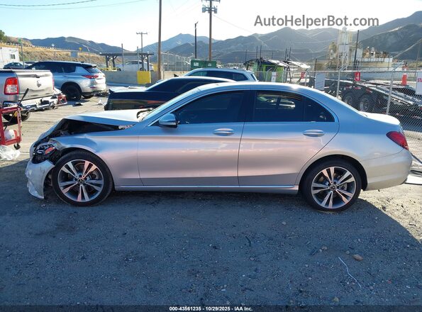 WDDWF8DB2LR537980 2020 MERCEDES-BENZ C-CLASS Silver უკანა სალონის ხედი