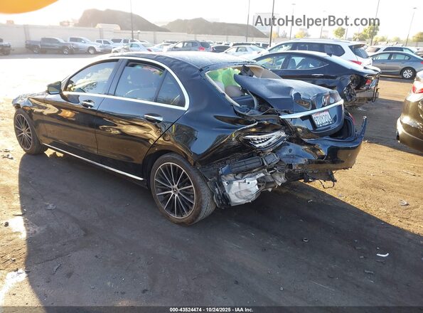 WDDWF8DB3LR537731 2020 MERCEDES-BENZ C-CLASS Черный Задняя левая четверть