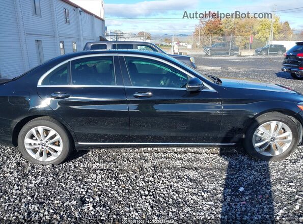 WDDWF8DB4LR556787 2020 MERCEDES-BENZ C-CLASS Черный Вид задней части салона