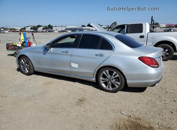WDDWF8DB8LR527857 2020 MERCEDES-BENZ C Silver Հետևի ձախ