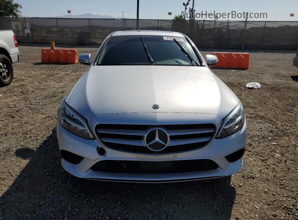WDDWF8DB8LR527857 2020 MERCEDES-BENZ C Silver Դիմացի տեսք