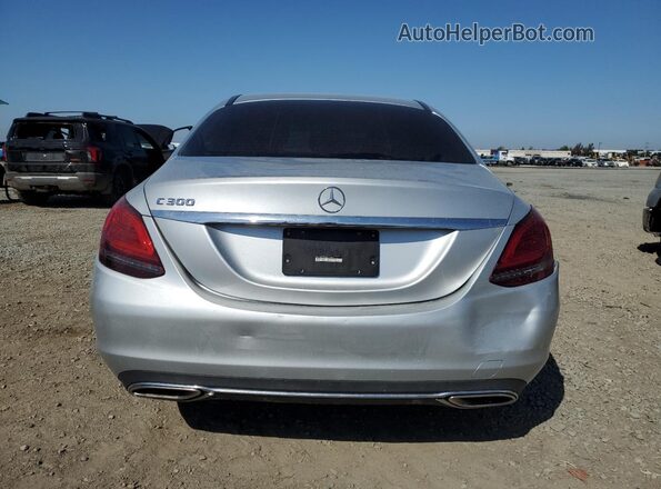 WDDWF8DB8LR527857 2020 MERCEDES-BENZ C Silver Հետևի տեսք