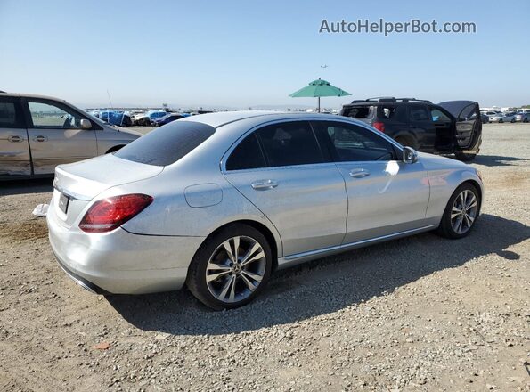 WDDWF8DB8LR527857 2020 MERCEDES-BENZ C Silver Հետևի աջ