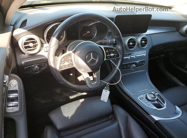 WDDWF8DB8LR527857 2020 MERCEDES-BENZ C Silver Առջևի վահանակի տեսք