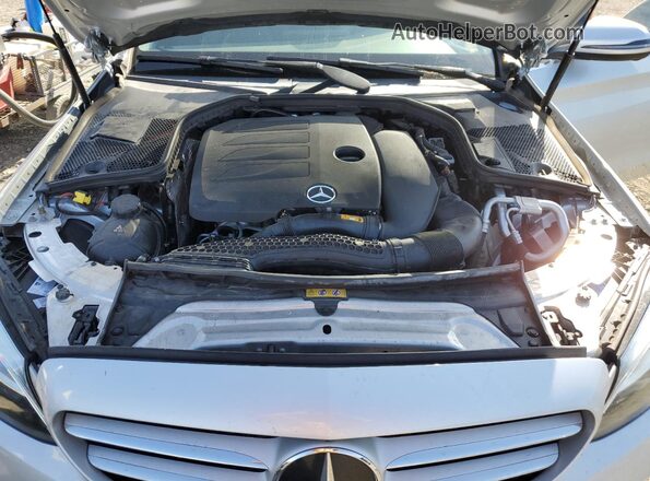 WDDWF8DB8LR527857 2020 MERCEDES-BENZ C Silver Սալոնի հետևի տեսք