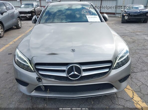 WDDWF8DB9LR558681 2020 MERCEDES-BENZ C-CLASS Tan წინა ხედი
