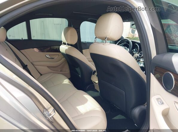 WDDWF8DB9LR558681 2020 MERCEDES-BENZ C-CLASS Tan VIN კოდის სტიკერის ხედი