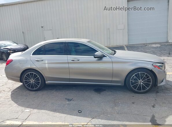 WDDWF8DB9LR558681 2020 MERCEDES-BENZ C-CLASS Tan უკანა სალონის ხედი