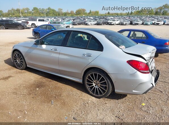 WDDWF8EB8LR525928 2020 MERCEDES-BENZ C-CLASS Silver უკანა მარცხენა