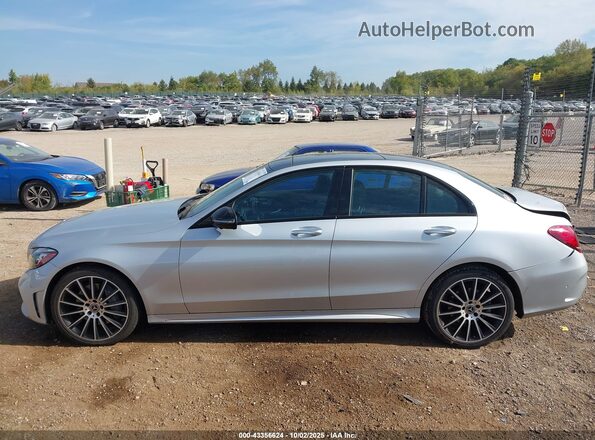 WDDWF8EB8LR525928 2020 MERCEDES-BENZ C-CLASS Silver სალონის 360-გრადუსიანი ხედი