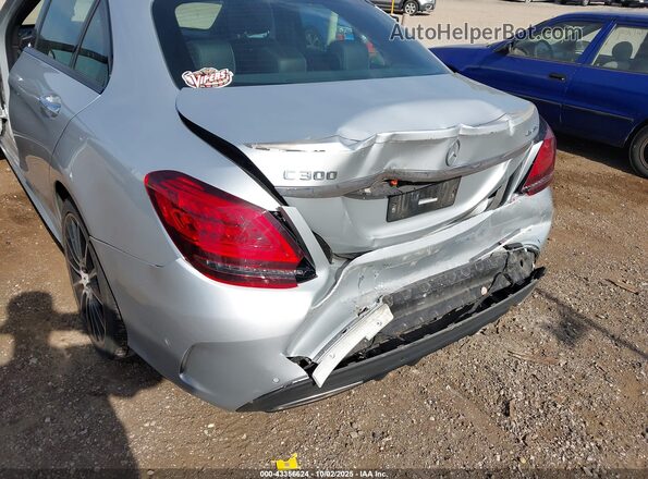 WDDWF8EB8LR525928 2020 MERCEDES-BENZ C-CLASS Silver წინა ხედი