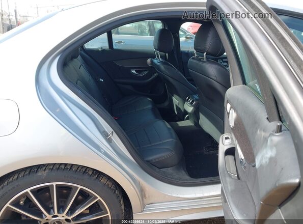 WDDWF8EB8LR525928 2020 MERCEDES-BENZ C-CLASS Silver VIN კოდის სტიკერის ხედი