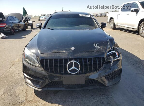 WDDWJ4JB0JF634444 2018 MERCEDES-BENZ C Black 