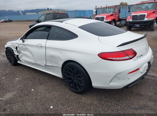 WDDWJ6EB0HF489096 2017 MERCEDES-BENZ AMG C 43 Белый Задняя левая четверть
