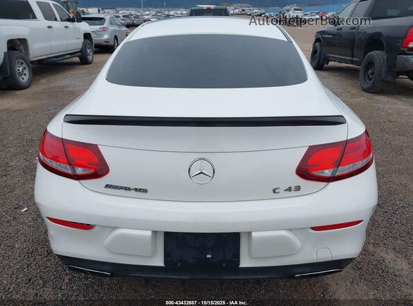 WDDWJ6EB0HF489096 2017 MERCEDES-BENZ AMG C 43 Белый 