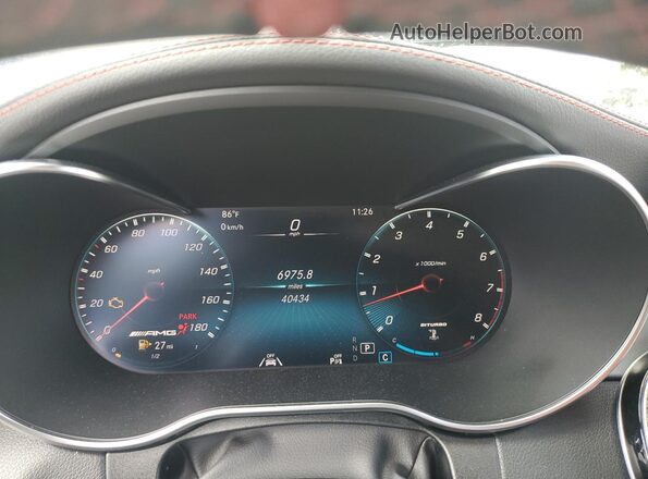 WDDWJ6EB8LF963594 2020 MERCEDES-BENZ C Black Սարքավորումների վահանակի տեսք