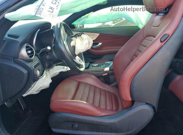 WDDWJ8DB7LF949084 2020 MERCEDES-BENZ C Black Вид салону спереду