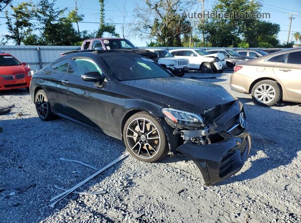 WDDWJ8DB7LF949084 2020 MERCEDES-BENZ C Black Передня права чверть