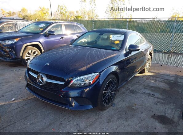 WDDWJ8EB9KF772096 2019 MERCEDES-BENZ C-CLASS Blue Front left