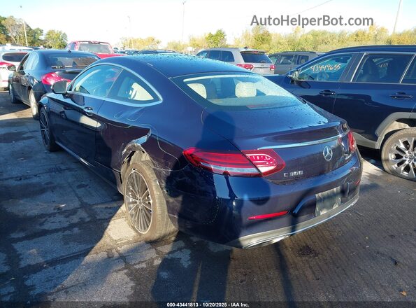 WDDWJ8EB9KF772096 2019 MERCEDES-BENZ C-CLASS Blue Rear left