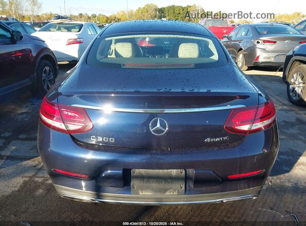 WDDWJ8EB9KF772096 2019 MERCEDES-BENZ C-CLASS Blue 