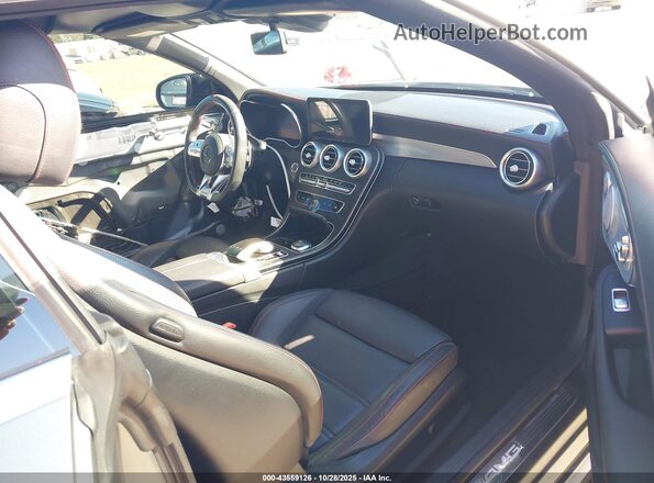 WDDWK6EB7KF826495 2019 MERCEDES-BENZ AMG C 43 Gray Vista interior delantera