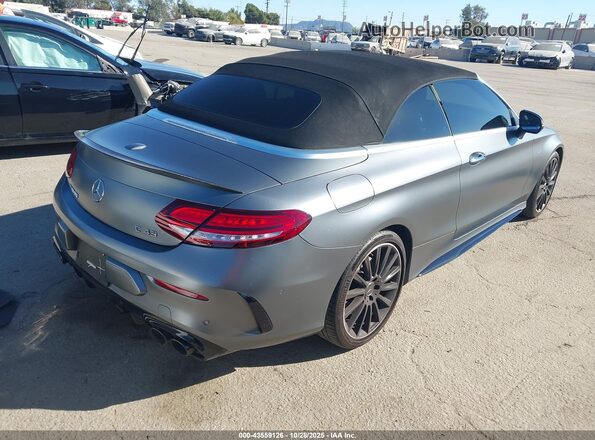 WDDWK6EB7KF826495 2019 MERCEDES-BENZ AMG C 43 Gray Trasero derecho