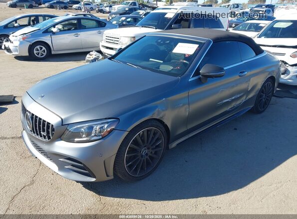 WDDWK6EB7KF826495 2019 MERCEDES-BENZ AMG C 43 Gray Vista tres cuartos delantera izquierda